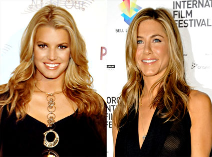 Jessica Simpson, Jennifer Aniston Jessica Simpson, Jennifer Aniston